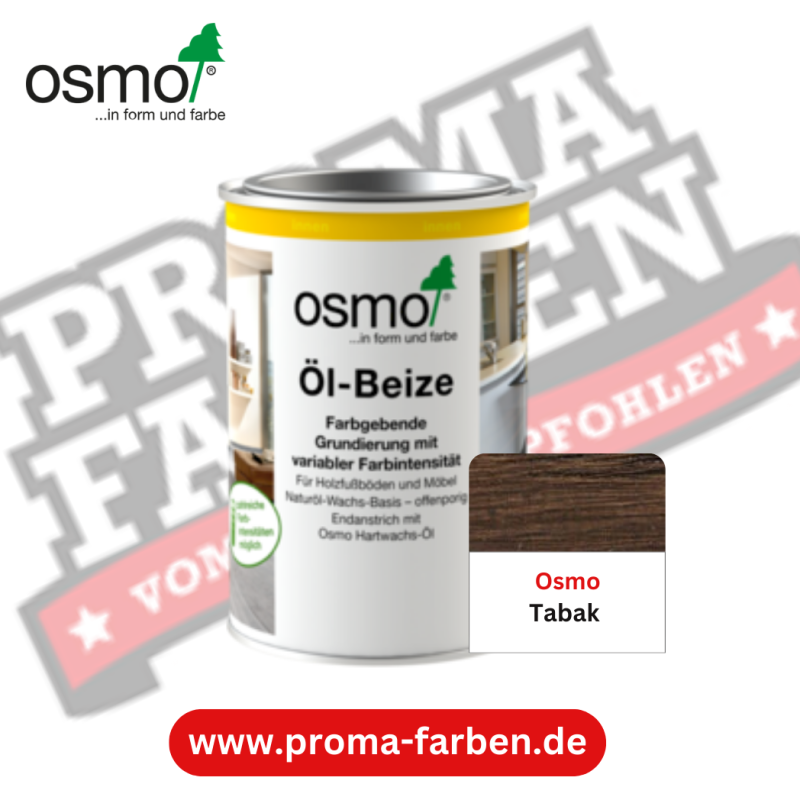 Osmo Öl-Beize Tabak online bestellen bei ProMa Farben