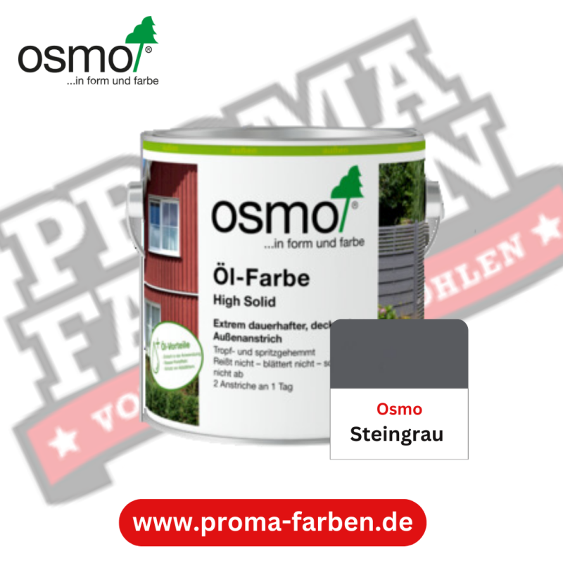 Osmo Ölfarbe Steingrau online bestellen bei ProMa Farben