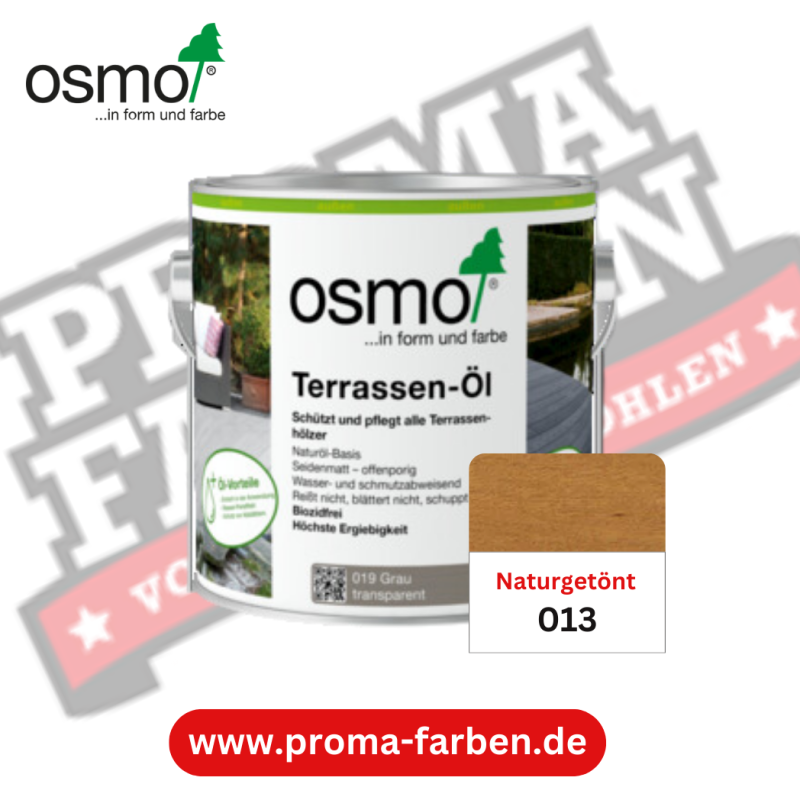 Osmo Terrassenöl Garapa Öl Naturgetönt online bestellen bei ProMa Farben