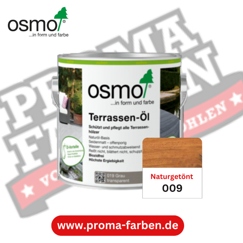 Osmo Terrassenöl Lärchen Öl Naturgetönt online bestellen bei ProMa Farben