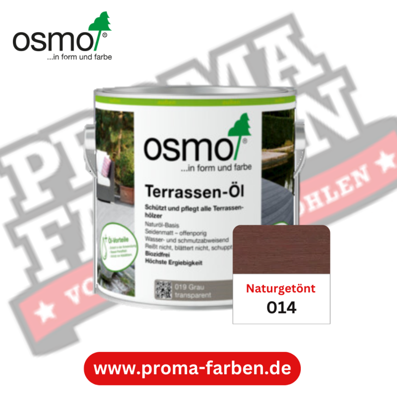 Osmo Terrassenöl Massaranduba Öl Naturgetönt online bestellen bei ProMa Farben