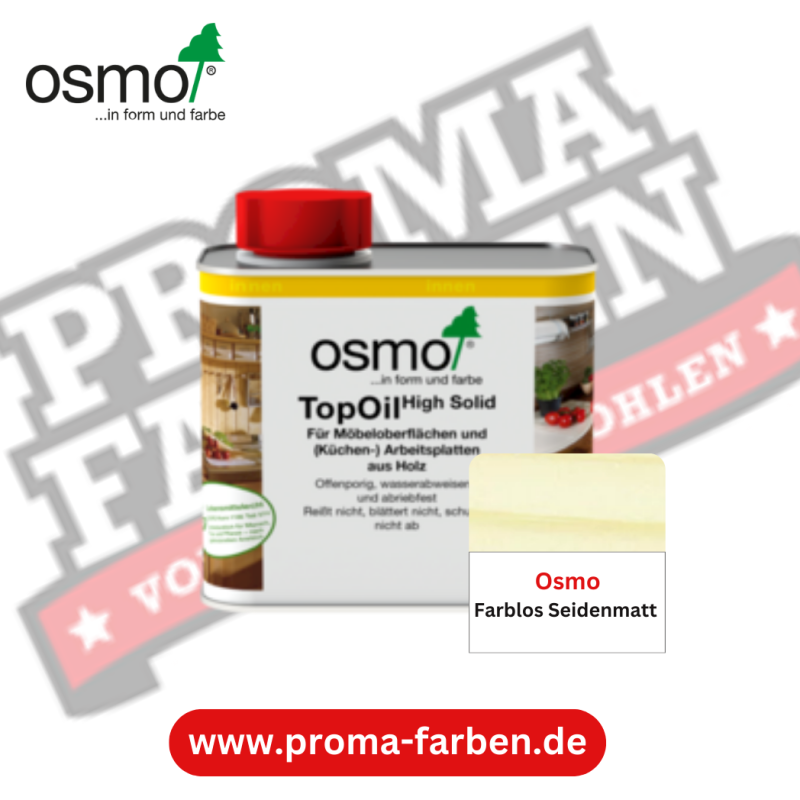 Osmo TopOil Farblos Seidenmatt online bestellen bei ProMa Farben