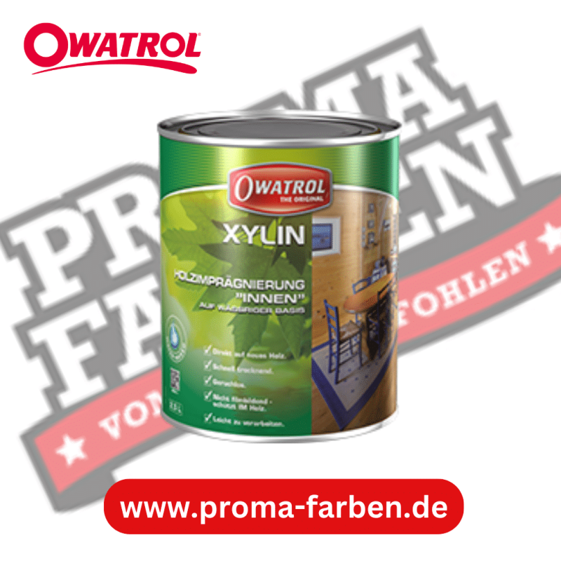 Owatrol XYLIN transparent - Das geruchlose Innenöl online bestellen bei ProMa Farben