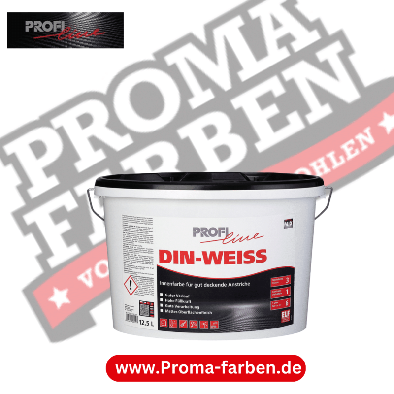 PROFILINE DIN-WEISS 12,5 Liter Kaufen bei Proma farben