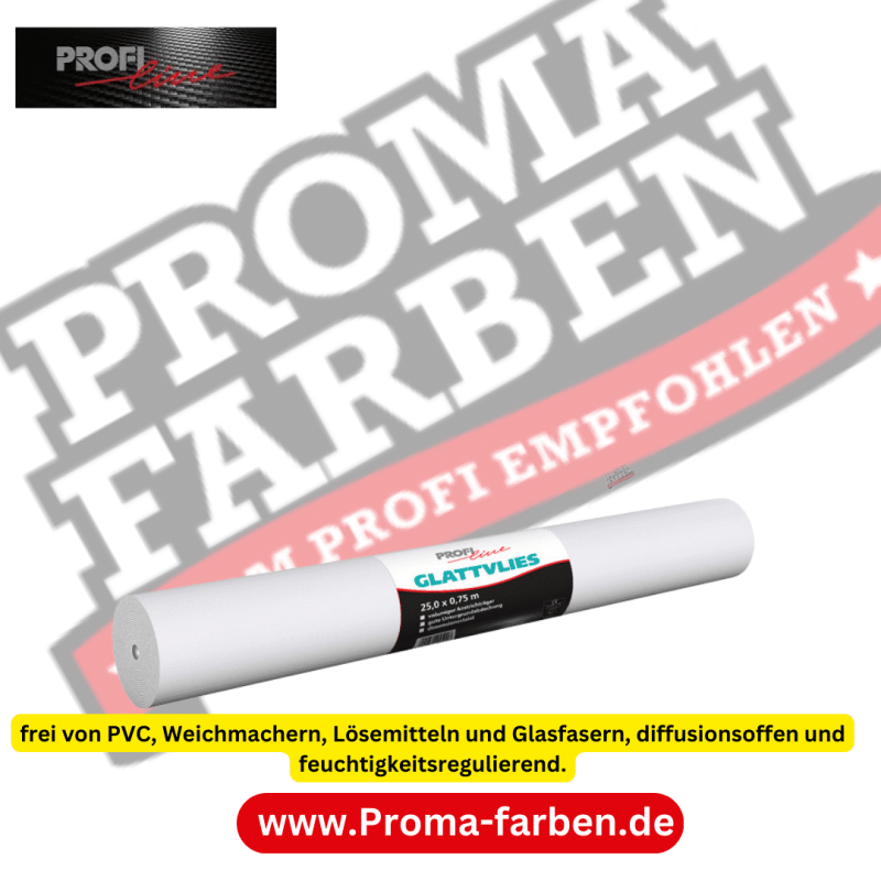 PROFILINE GLATTVLIES 150 GM² Kaufen bei Proma farben (1)