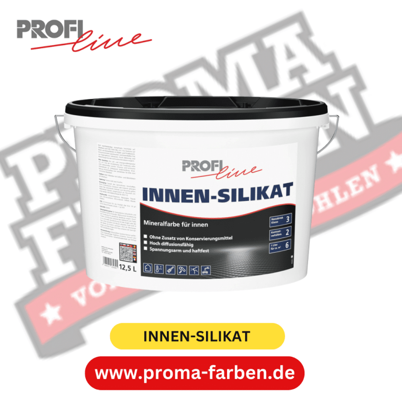 PROFILINE Innen-Silikat 12,5 Liter für natürliche Wandgestaltung