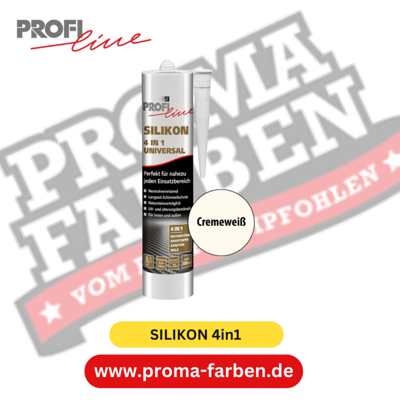 PROFILINE Silikon 4in1 Universal 300 ml für vielseitige Anwendungen