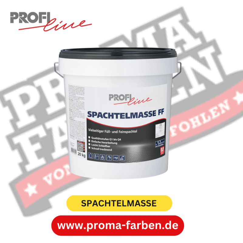 PROFILINE Spachtelmasse FF 20 kg für glatte Oberflächen