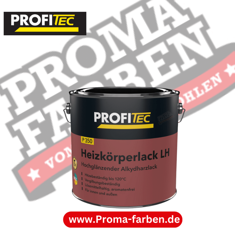 PROFITEC P350 HEIZKÖRPERLACK LH 2,5 L Kaufen bei Proma farben