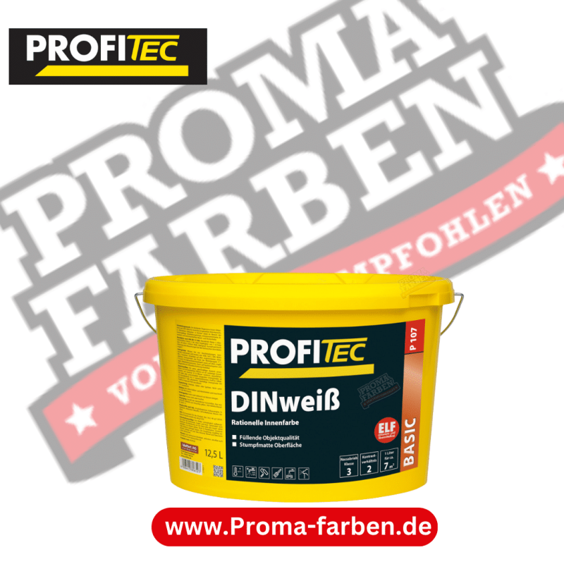 ProfiTec DINweiss 12,5 Liter Kaufen bei Proma farben