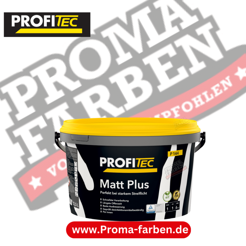 ProfiTec P 144 Matt Plus Wandfarbe Kaufen bei Proma farben