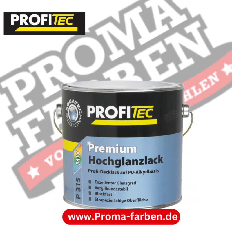 ProfiTec P 315 Premium Hochglanzlack – 2,5 Liter Kaufen bei Proma farben
