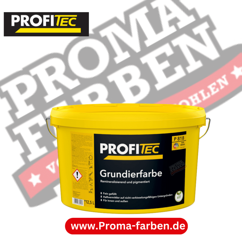 ProfiTec P 818 Grundierfarbe 12,5 Liter Kaufen bei Proma farben