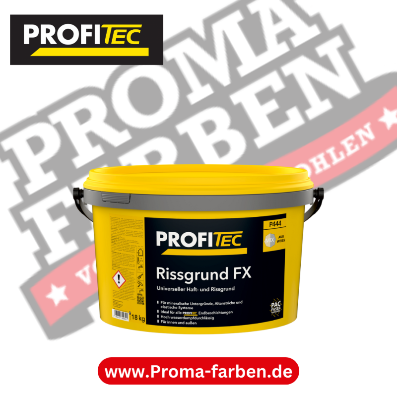 ProfiTec P 444 Rissgrund FX 18 KG kaufen bei Proma Farben.de Maler Fachhandel & Onlineshop