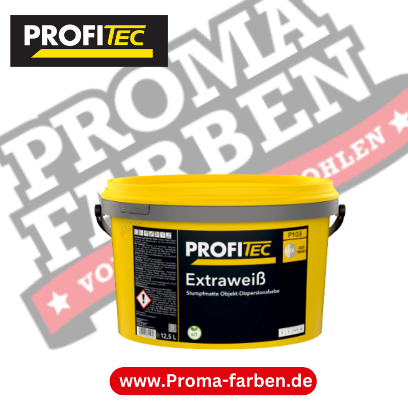 Profitec Extraweiß 1,5 Kaufen bei Proma farben.de Malerfachhandel & Onlineshop