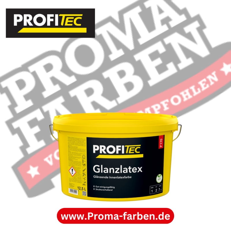 Profitec P 170 Latexfarbe 60 Wandfarbe 12,5L kaufen bei Proma Farben.de Maler Fachhandel & Onlineshop