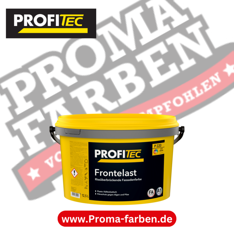 Profitec P 220 Frontelast Reinacrylat Fassadenfarbe 12,5L kaufen bei Proma Farben.de Maler Fachhandel & Onlineshop