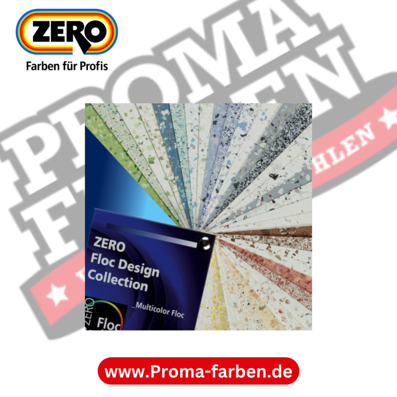 Zero Farbfächer Floc Design Collection kaufen bei Proma Farben.de Maler Fachhandel & Onlineshop