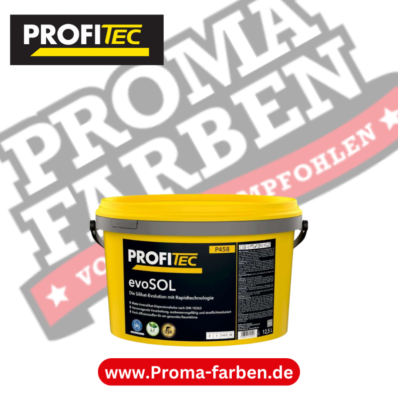 Profitec P 458 evoSOL 12,5L Weiss kaufen bei Proma Farben.de Maler Fachhandel & Onlineshop