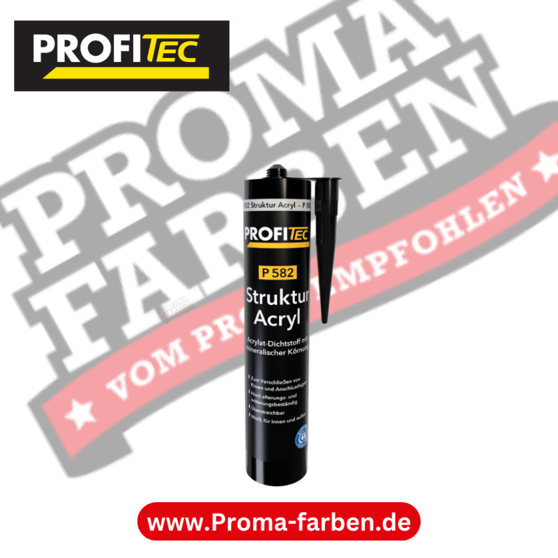 Profitec P 582 Strukturacryl 310ml kaufen bei Proma Farben.de Maler Fachhandel & Onlineshop