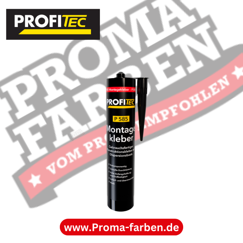 Profitec P 585 Montagekleber 400g kaufen bei Proma Farben.de Maler Fachhandel & Onlineshop