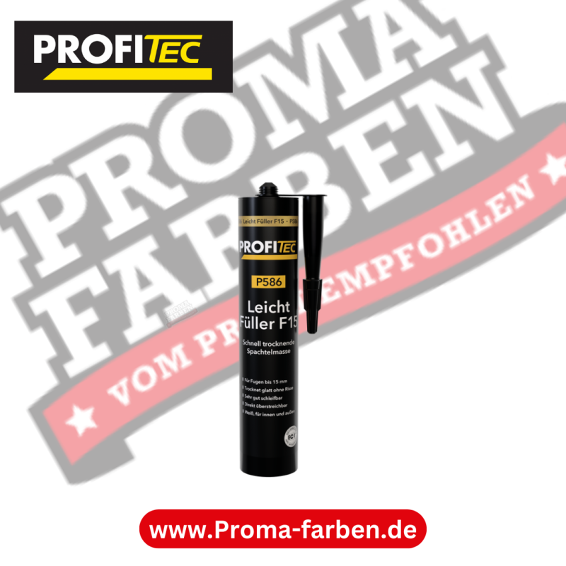 ProfiTec P 586 Leicht Füller F15 310ml kaufen bei Proma Farben.de Maler Fachhandel & Onlineshop