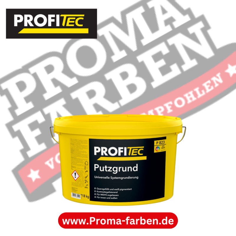 Profitec P 823 Putzgrund 18kg kaufen bei Proma Farben.de Maler Fachhandel & Onlineshop