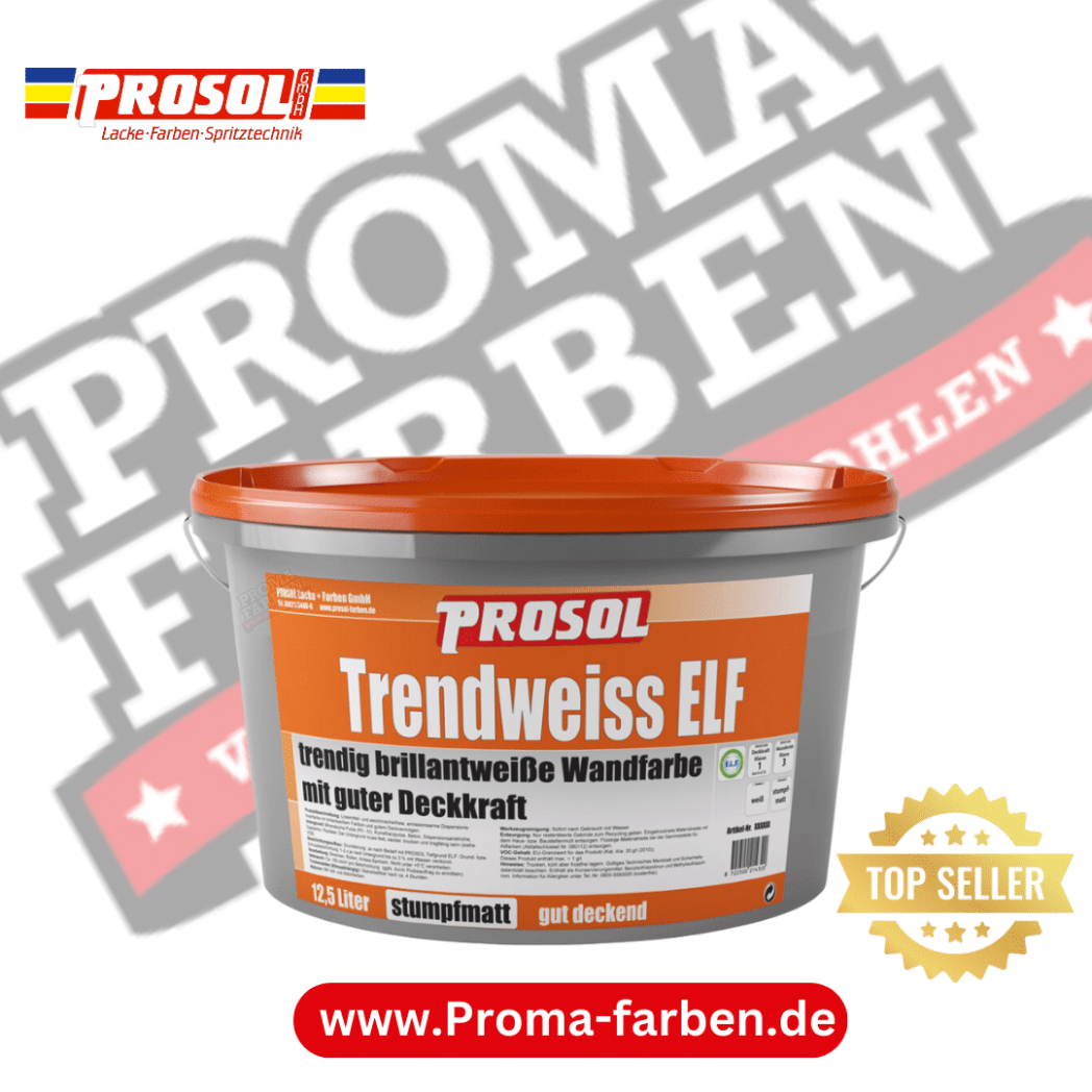 Prosol Trendweiss ELF 12,5 Liter Kaufen bei Proma farben