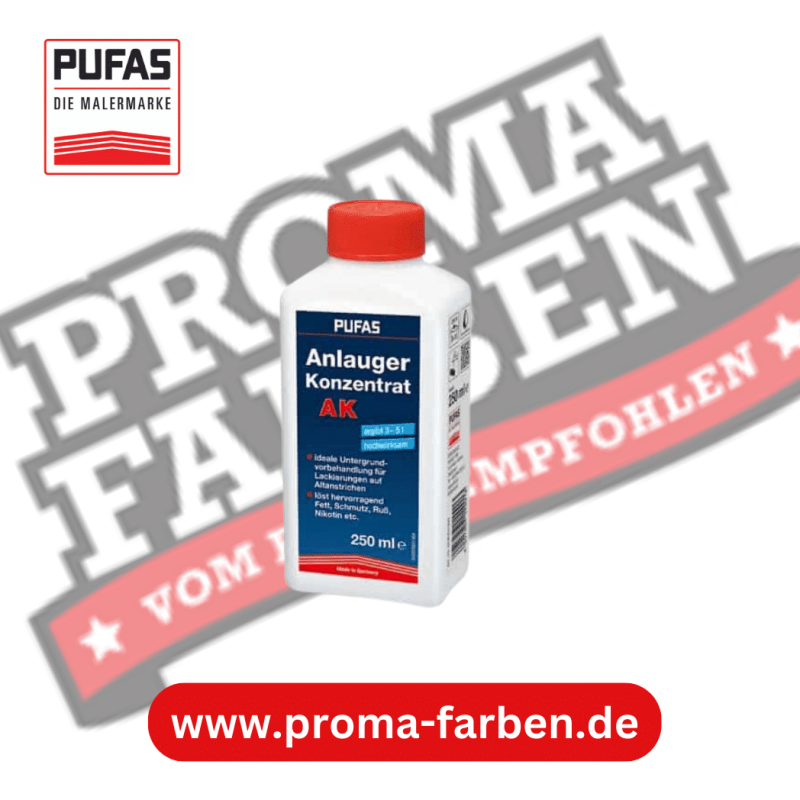 Pufas Anlauger Konzentrat AK 250ml Pufas Grundierweiss GP5 online bei ProMa Farben bestellen