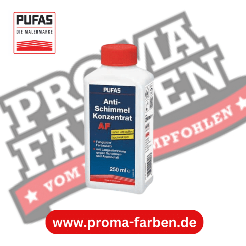Pufas Anti-Schimmel-Konzentrat AF 250ml Pufas Grundierweiss GP5 online bei ProMa Farben bestellen
