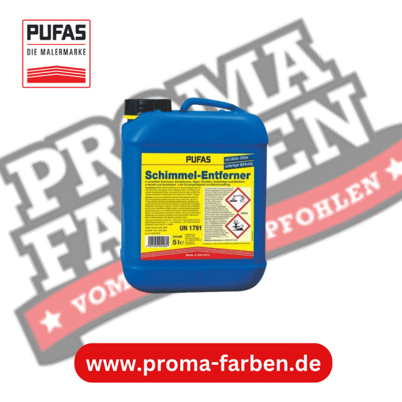 Pufas Schimmel-Entferner 5L Pufas Grundierweiss GP5 online bei ProMa Farben bestellen