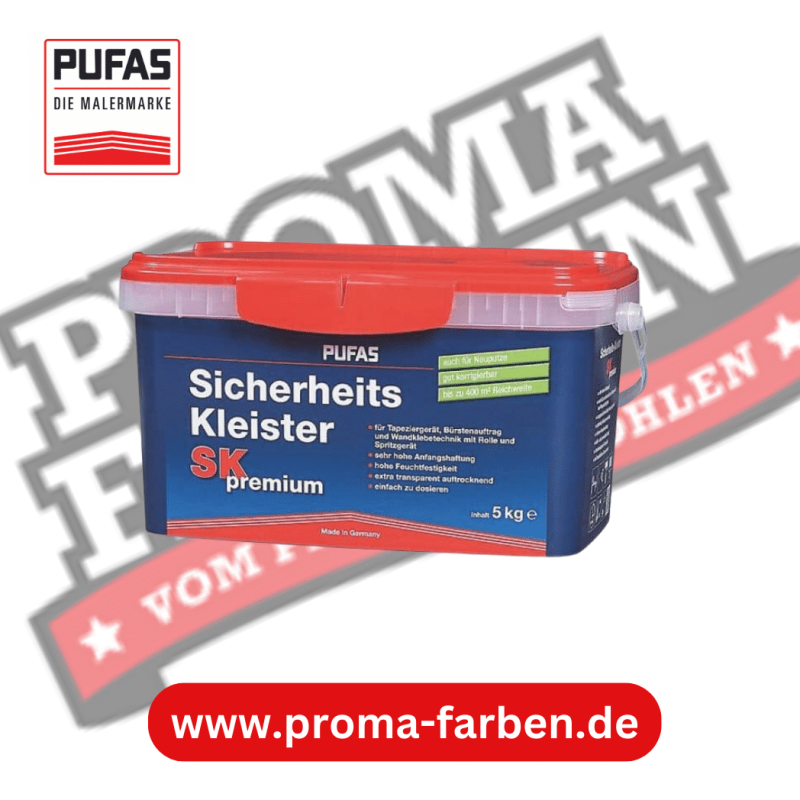 Pufas Sicherheits-Kleister SK 5kg Pufas Grundierweiss GP5 online bei ProMa Farben bestellen