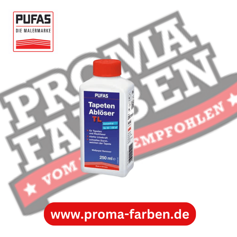 Pufas Tapetenablöser TL 250ml Pufas Grundierweiss GP5 online bei ProMa Farben bestellen