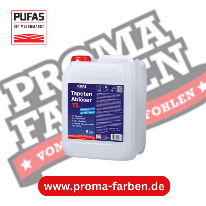Pufas Tapetenablöser TL 5L Pufas Grundierweiss GP5 online bei ProMa Farben bestellen