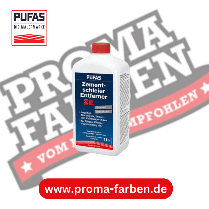Pufas Zementschleier-Entferner ZE 1L Pufas Grundierweiss GP5 online bei ProMa Farben bestellen