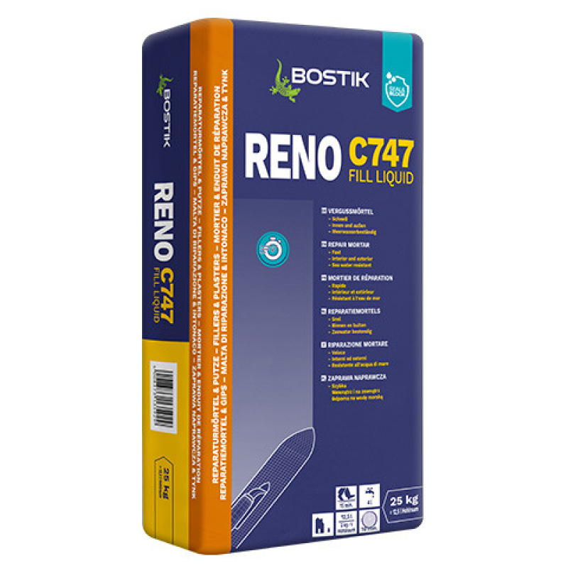Bostik Reno C747 Fill Liquid Verguss- und Reparaturmörtel 25 kg kaufen bei Proma Farben