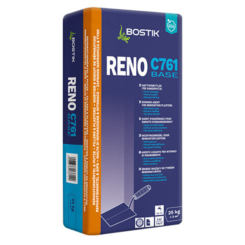 Bostik Reno C761 Base (Spritzbewurf WTA) Mauerwerkssanierung 25 kg kaufen bei Proma Farben