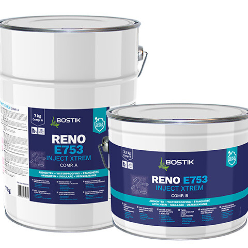 Bostik Reno E753 Inject Xtrem Zweikomponentiges Epoxidinjektageharz kaufen bei Proma Farben