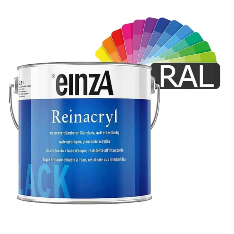 einzA Reinacryl Glanzlack RAL Farben 500ml