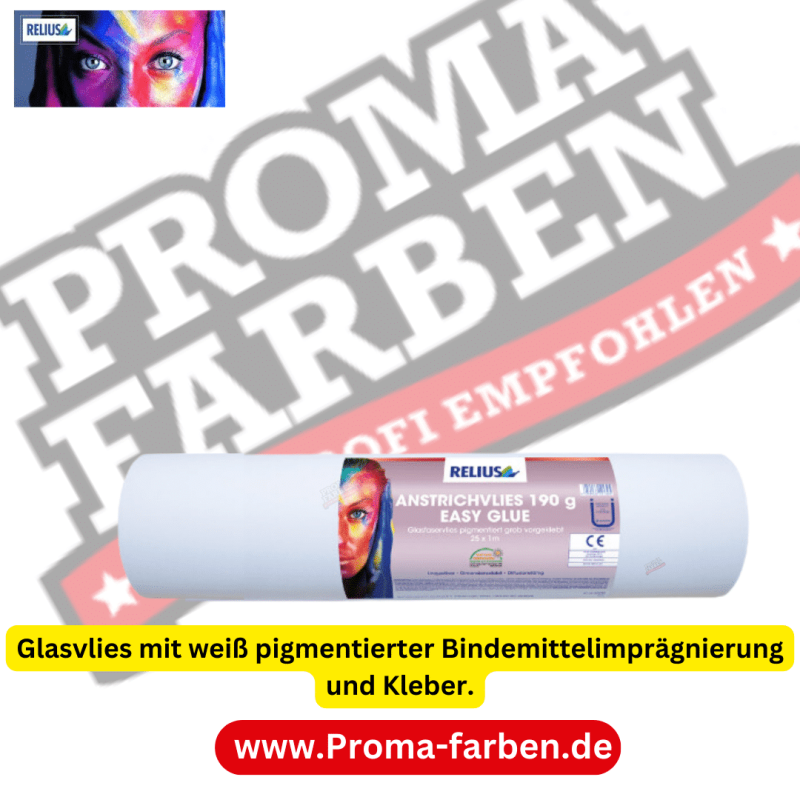 Relius Anstrichvlies pigmentiert easy glue 190g Kaufen bei Proma farben (1)