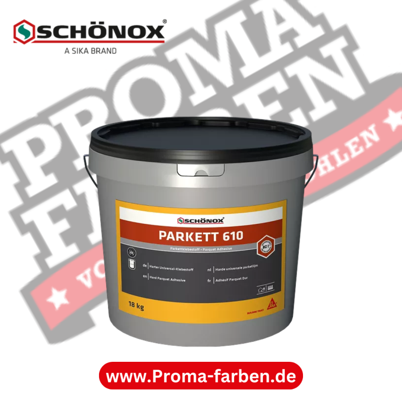 SCHÖNOX PARKETT 610 Parkett Klebstoff kaufen bei Proma Farben.de Maler Fachhandel & Onlineshop