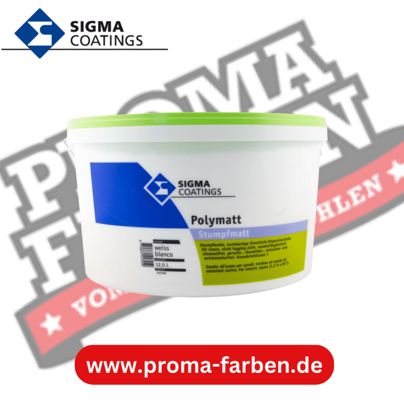 SIGMA Polymatt 12,5l Wunschfarbton online bestellen bei ProMa Farben