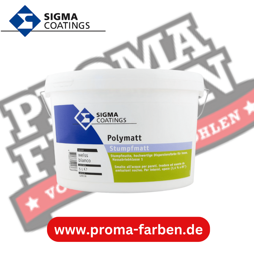 SIGMA Polymatt 5l weiss online bei ProMa Farben bestellen