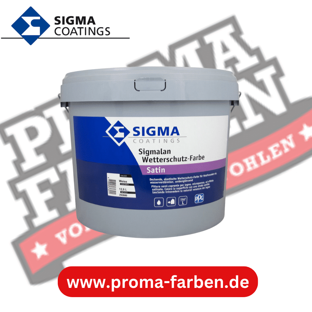 SIGMA Sigmalan Wetterschutzfarbe 12,5l jetzt bestellen bei ProMa Farben