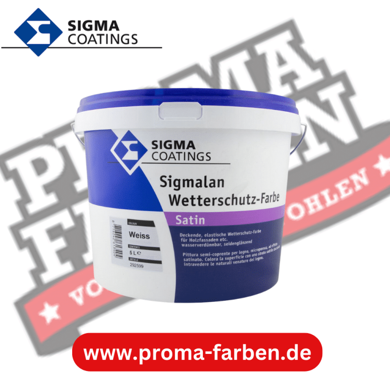 SIGMA Sigmalan Wetterschutzfarbe 5l weiss online bestellen bei ProMa Farben