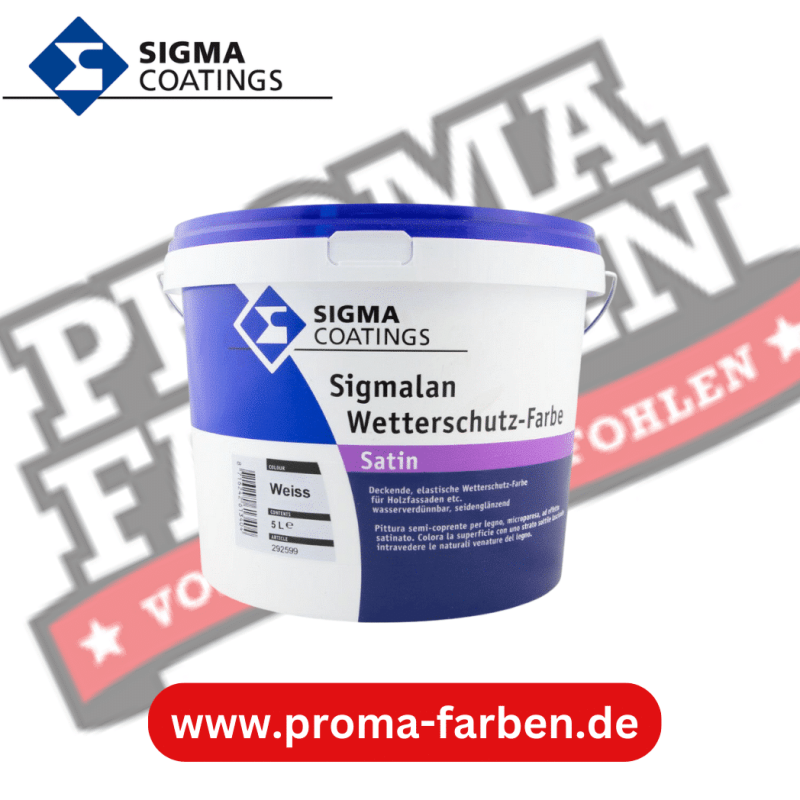 SIGMA Sigmalan Wetterschutzfarbe 5l online bestellen bei ProMa Farben