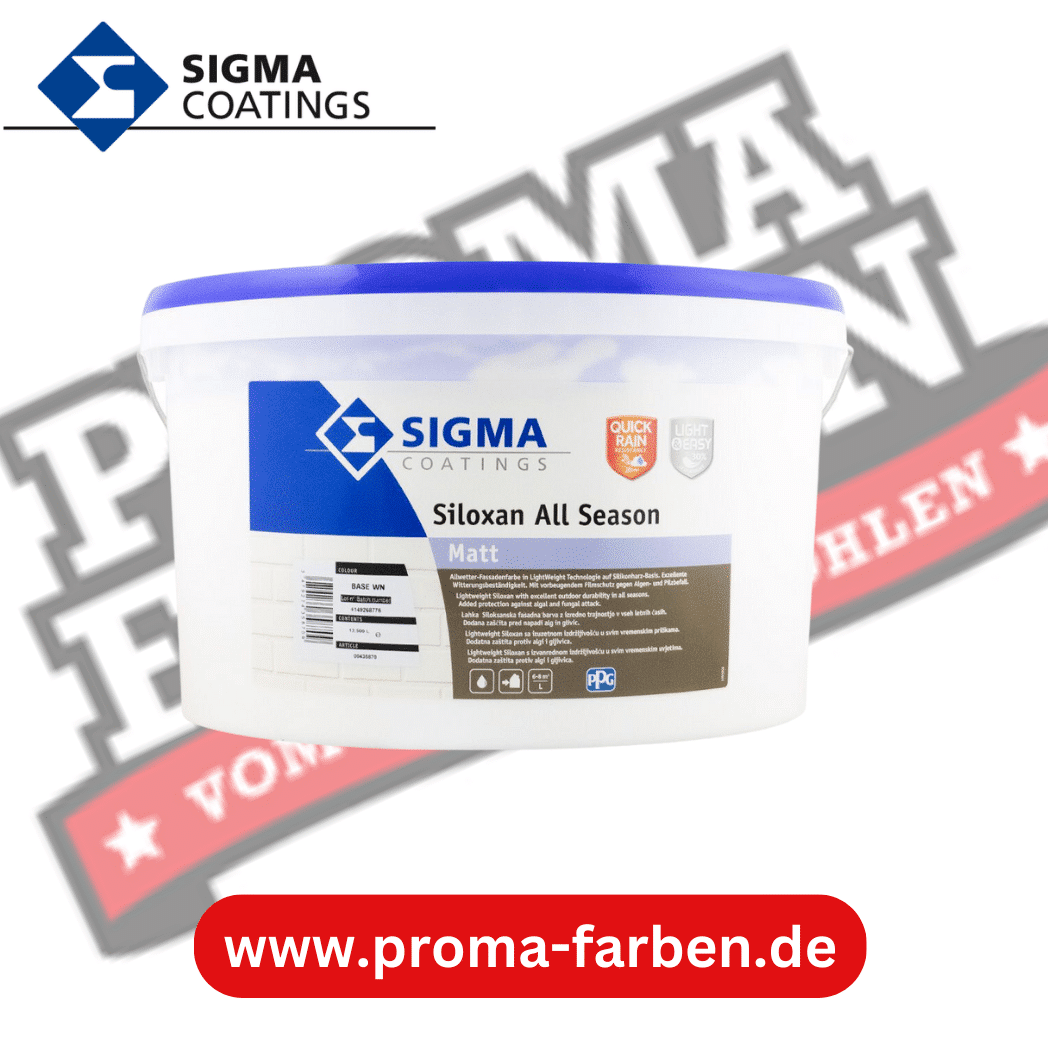 SIGMA Siloxan All Season matt Fassadenfarbe 12,5l online bestellen bei ProMa Farben