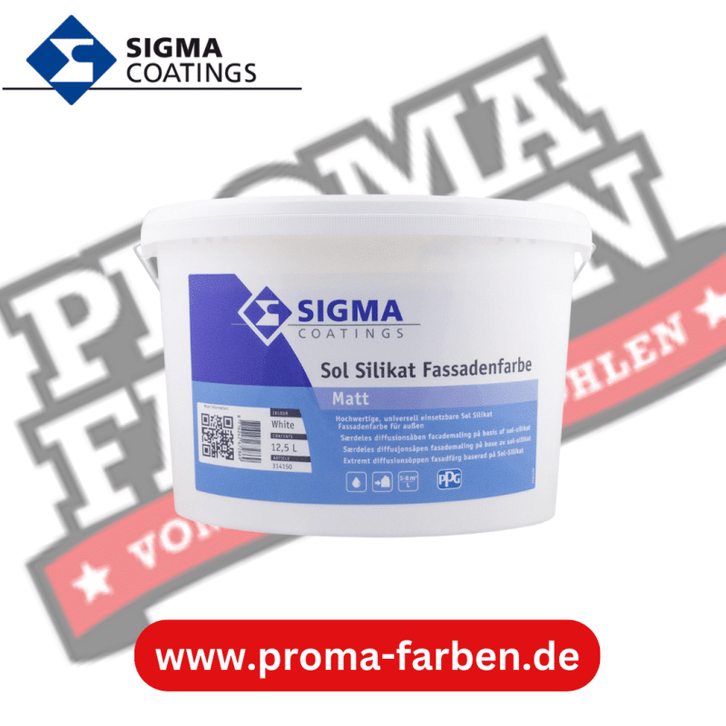 SIGMA SOL Silikat Fassadenfarbe online bestellen bei ProMa Farben