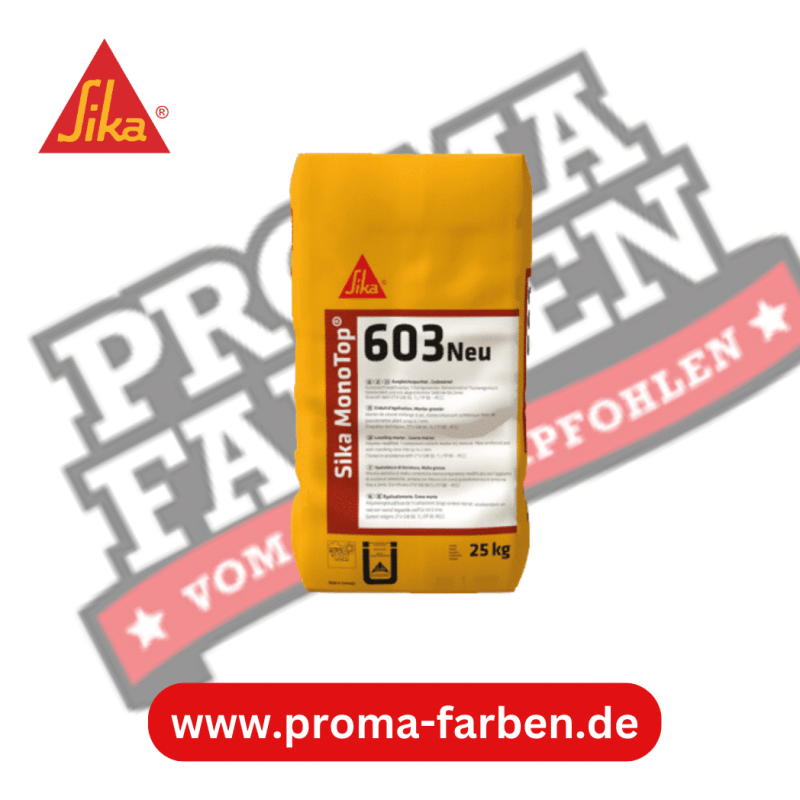 SIKA MONOTOP 603 GROBMÖRTEL online bestellen bei ProMa Farben