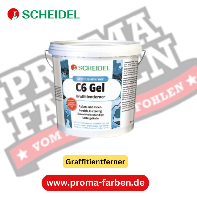 Scheidel C6 Gel Allround Graffitientferner 10L online bestellen bei ProMa Farben